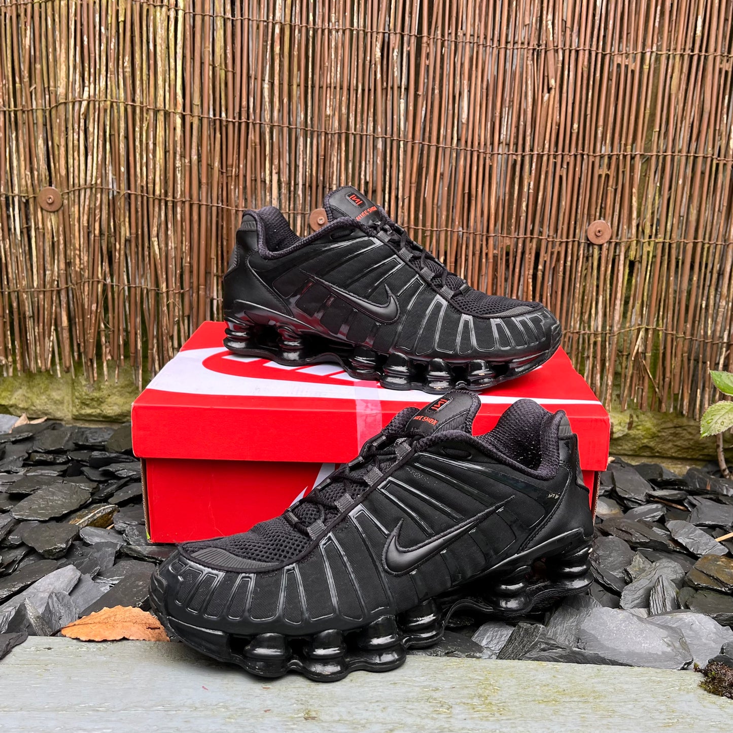 Nike Shox TL Triple Black UK10