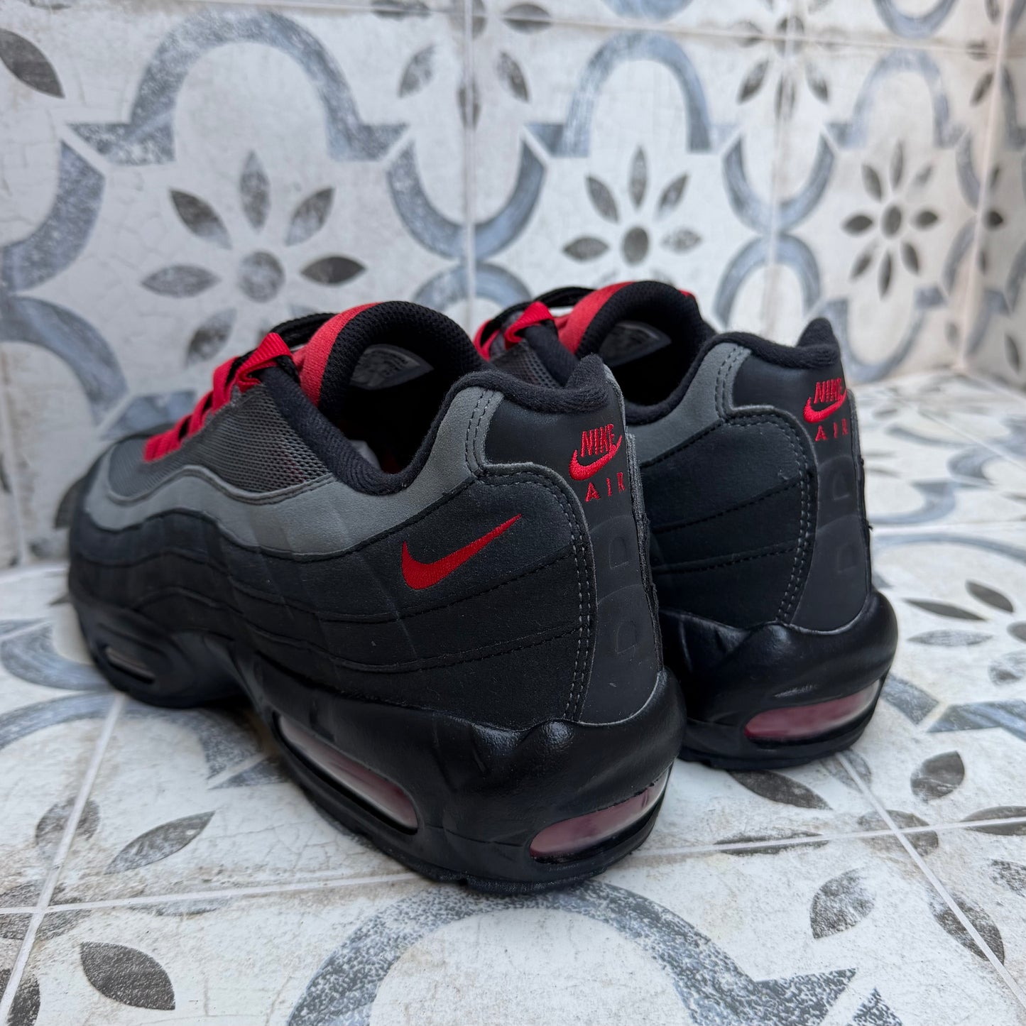 Nike Air Max 95 ID “Nike By You” - Black / Red - UK9