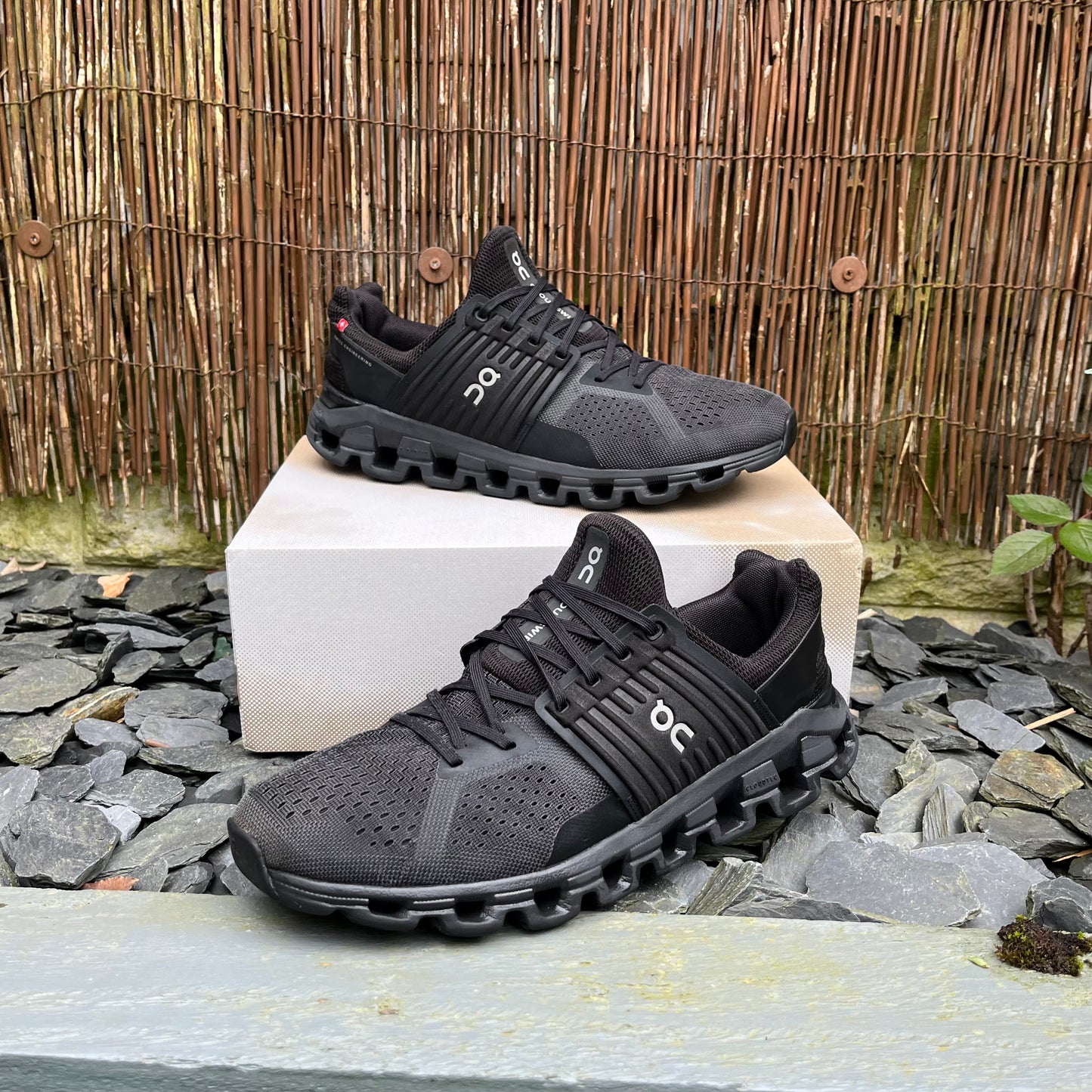 On Running CloudSwift 2.0 Triple Black UK 9.5