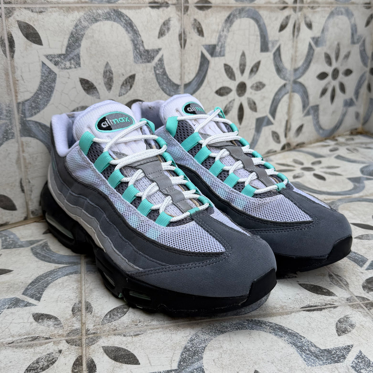 Nike Air Max 95 JD Exclusive - Hyper Turquoise - UK9