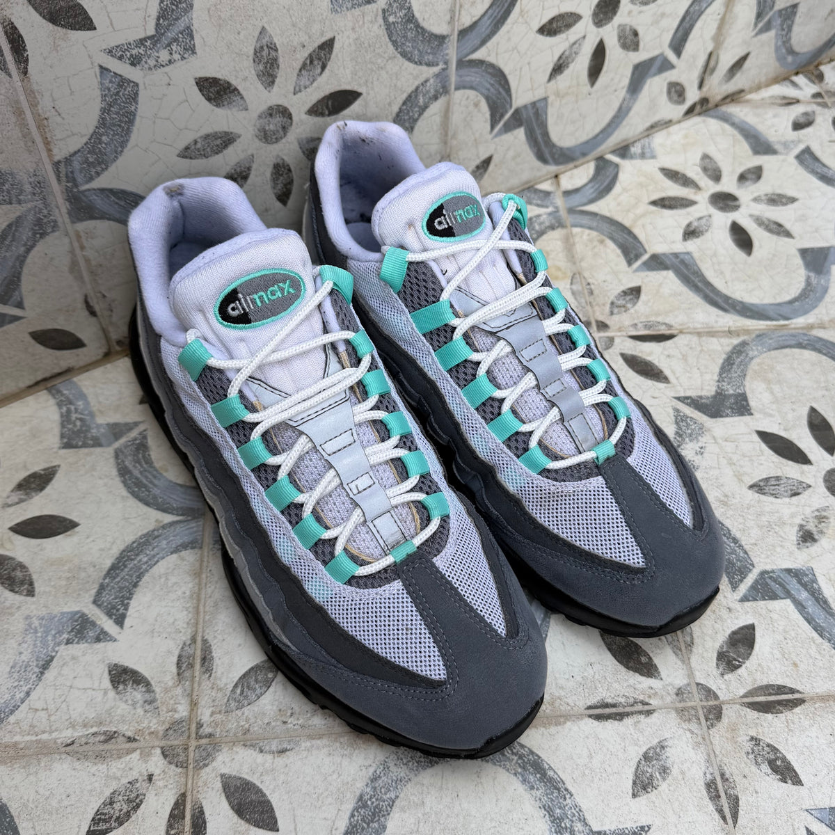 Nike Air Max 95 JD Exclusive - Hyper Turquoise - UK9