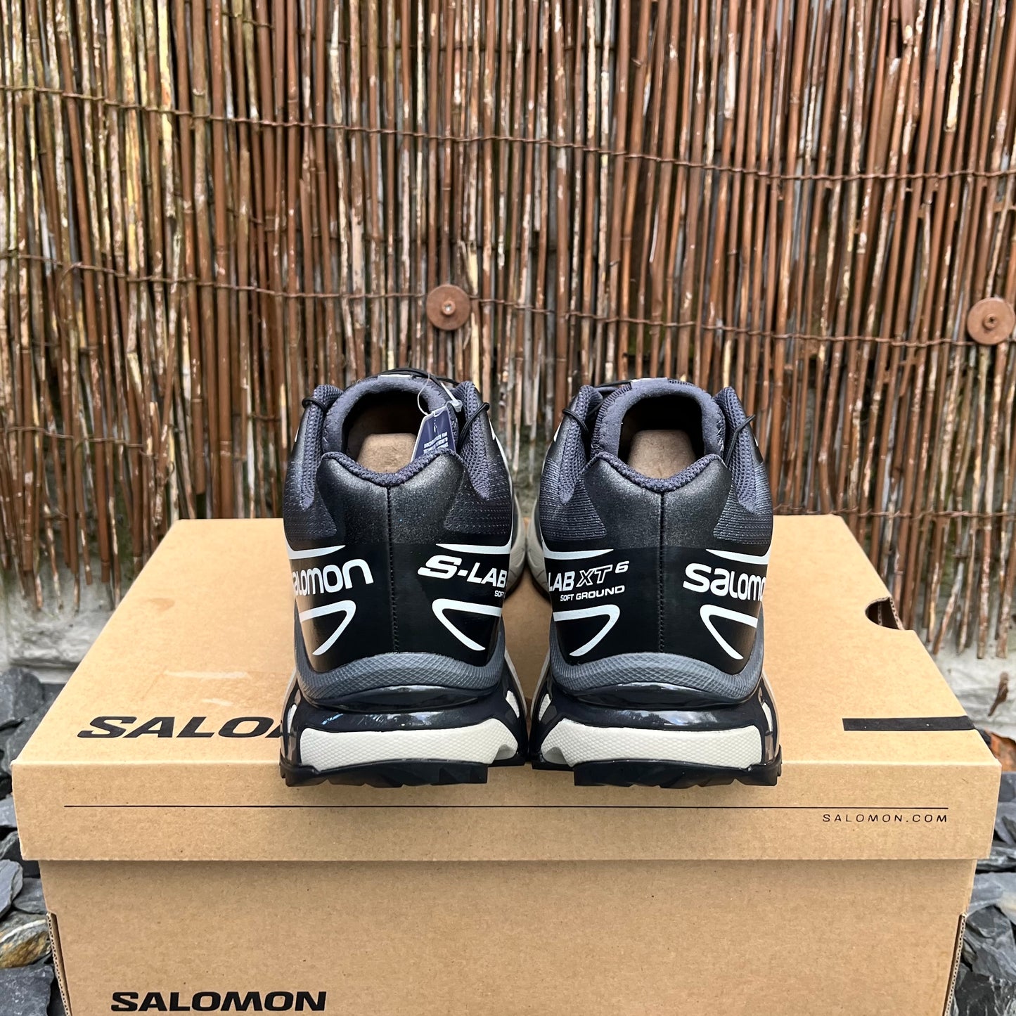 Salomon XT-6 Adv X Dover Street Market Grey / Black / Beige UK9.5