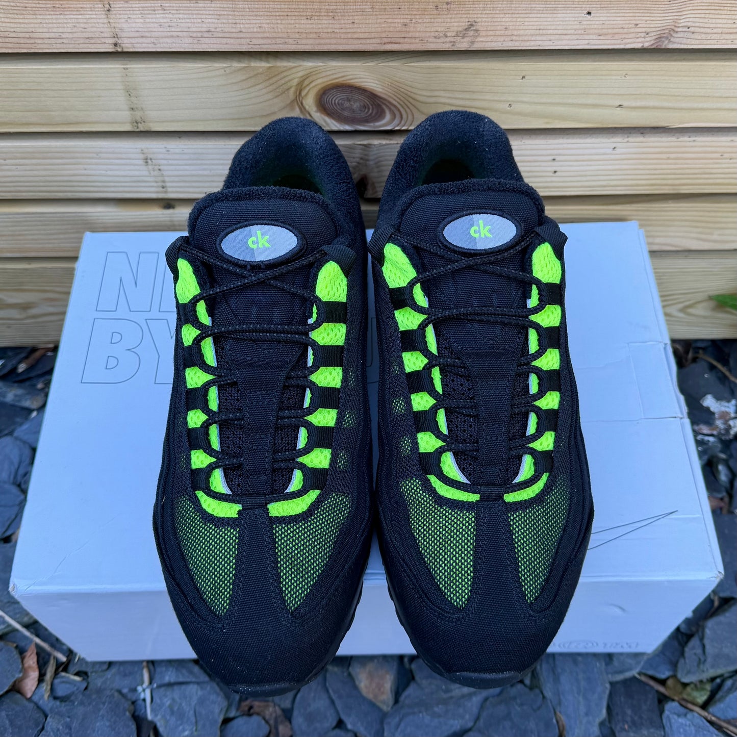 Nike Air Max 95 ID “Nike By You” - Black / Neon Patch - UK9