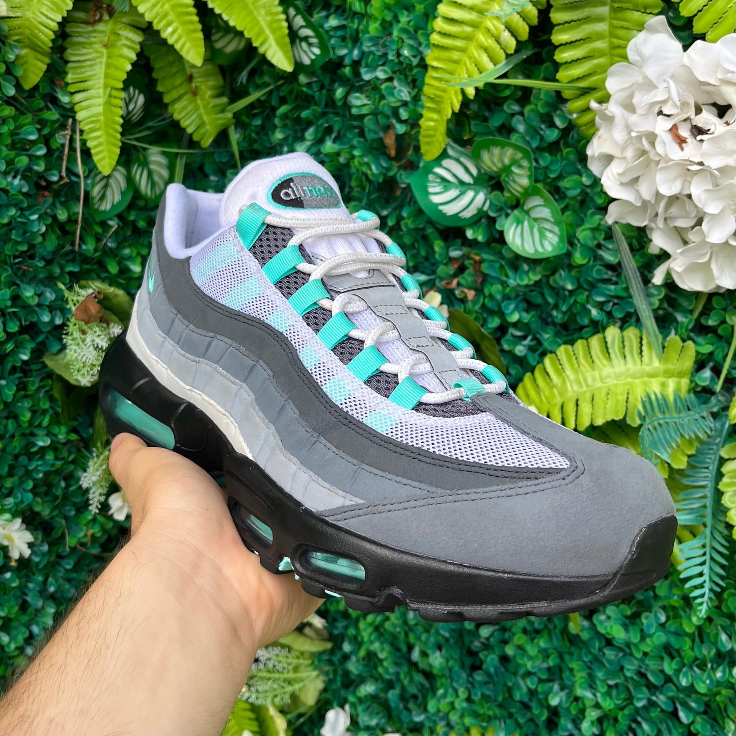 Nike Air Max 95 JD Exclusive Hyper Turquoise UK12