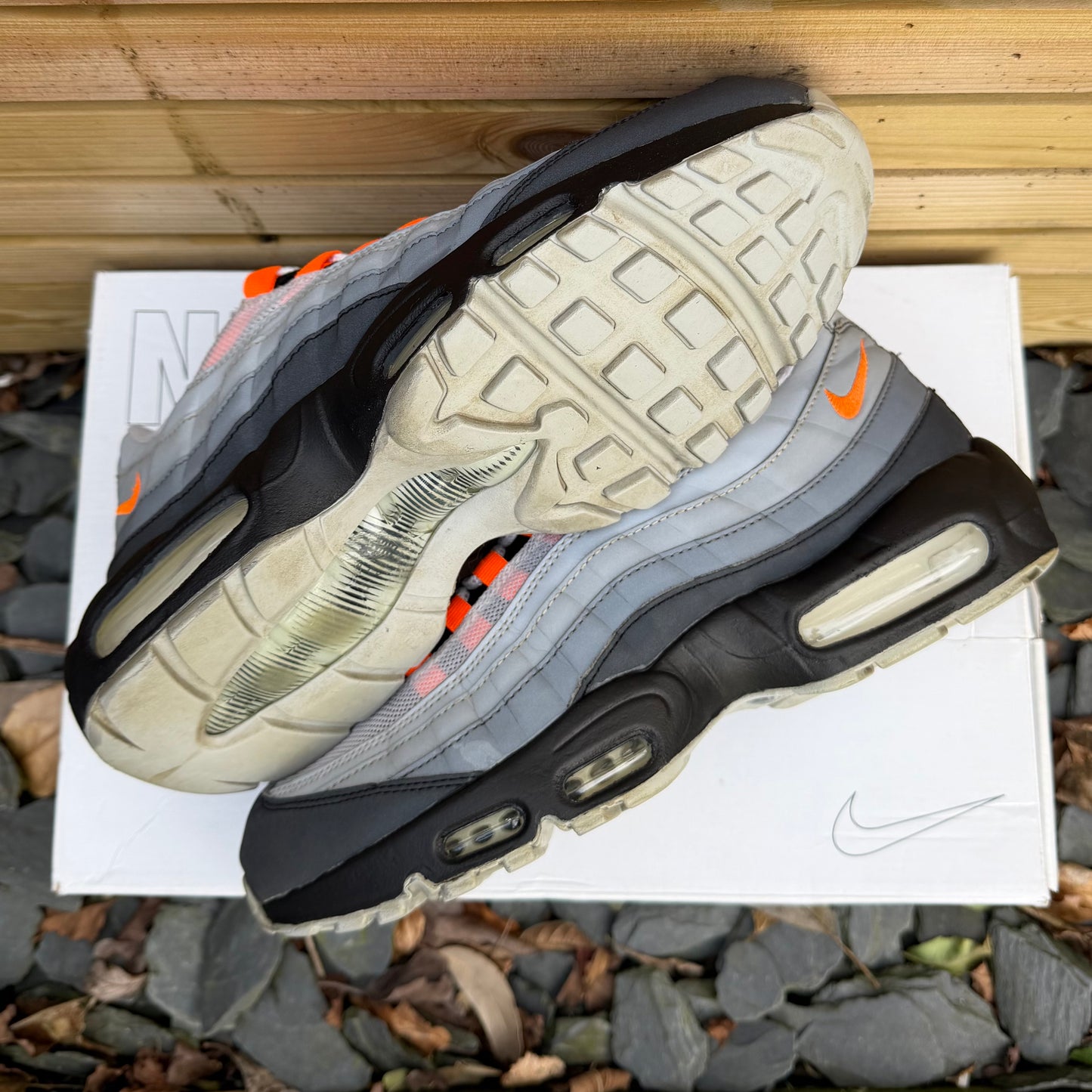 Nike Air Max 95 ID “Nike By You” 3M Reflective - Mandarin Gradient - UK8