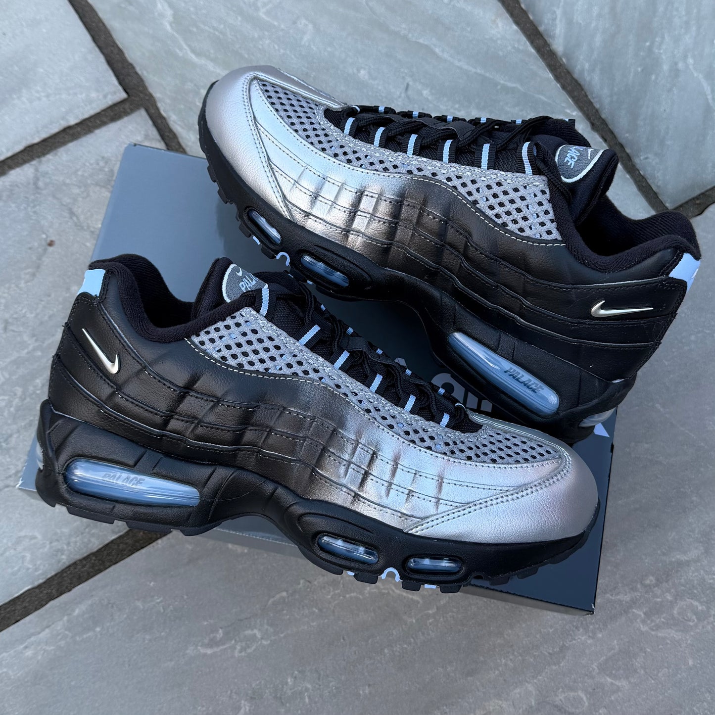 Nike Air Max 95 OG Big Bubble x Palace - Palace Gradient - Multiple Sizes - Brand New