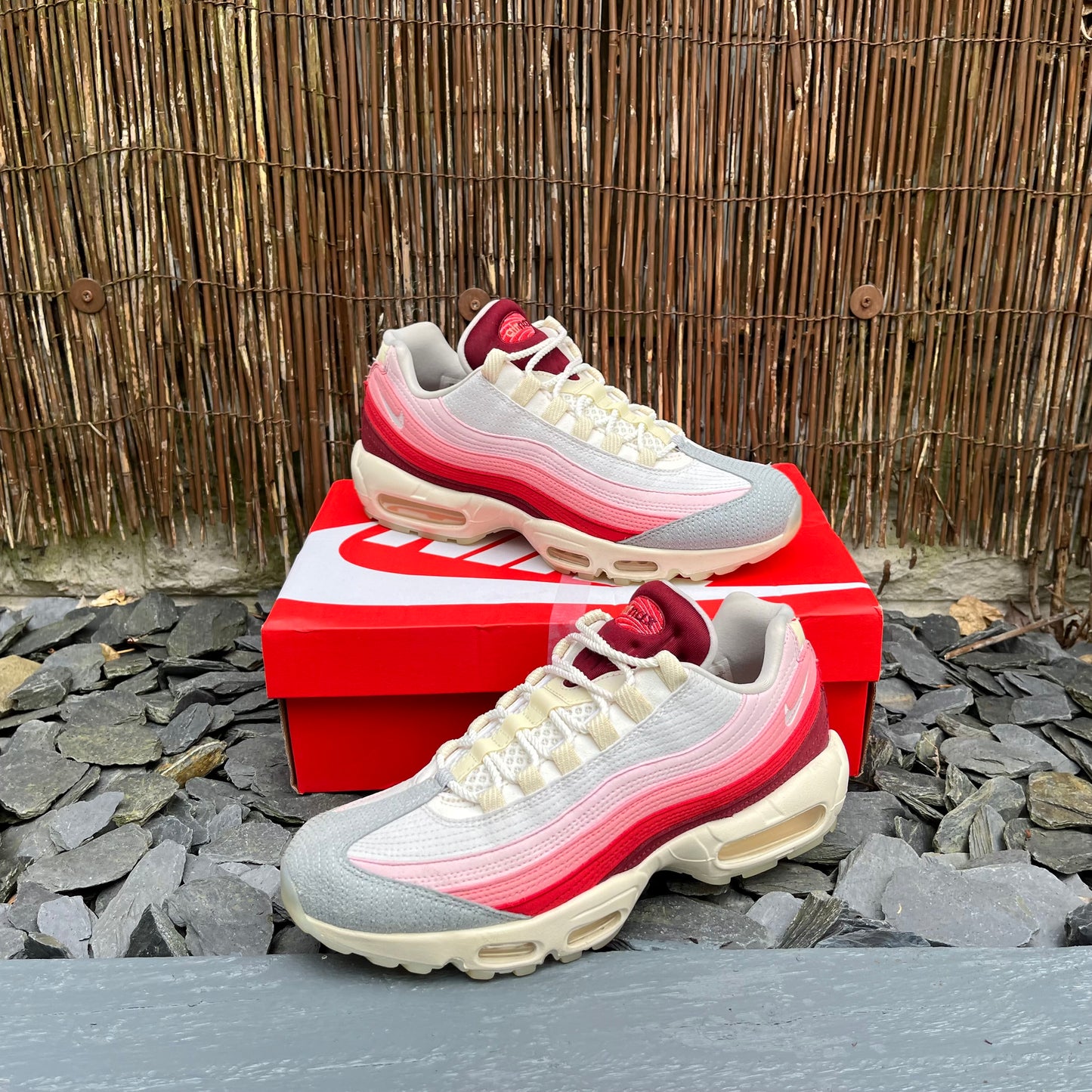 Nike Air Max 95 Anatomy Of Air Pink / White UK9