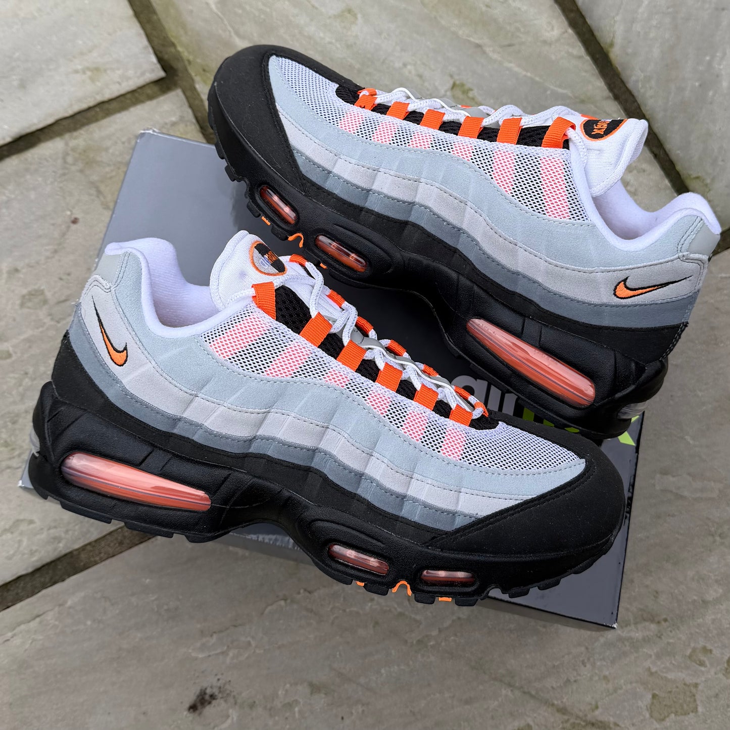 Nike Air Max 95 OG Big Bubble - Mandarin - UK9 - Brand New