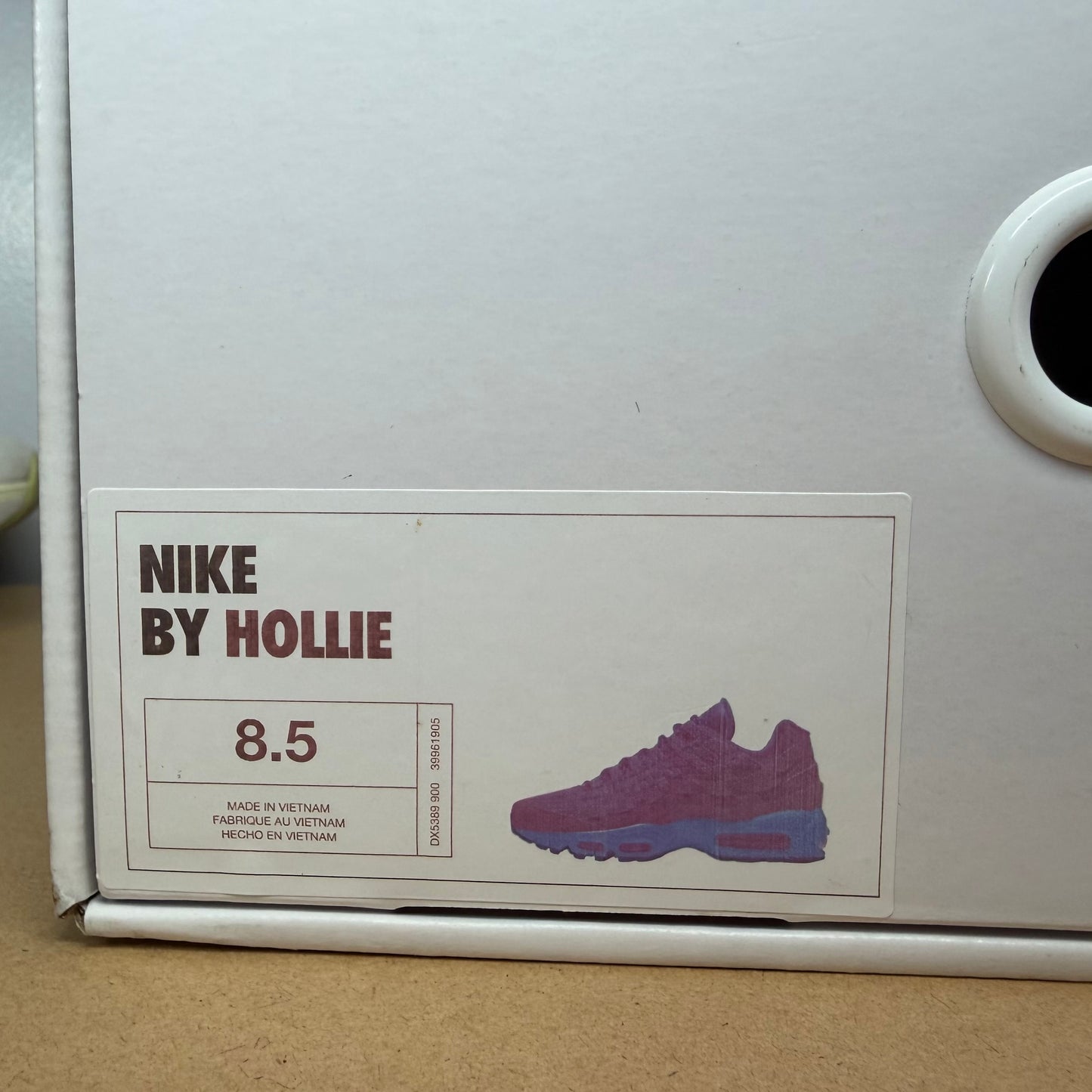 Nike Air Max 95 ID Woven “Nike By You” - Navy / Black - UK8.5