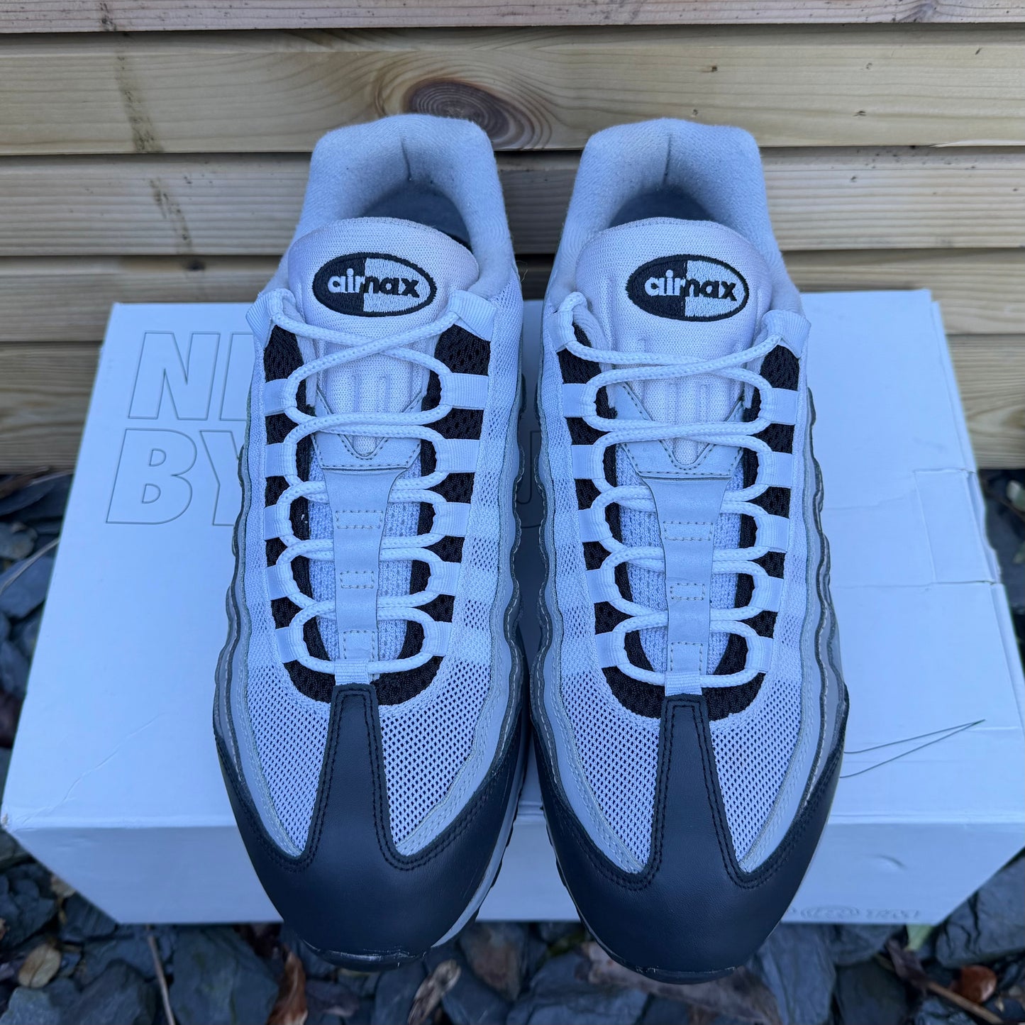 Nike Air Max 95 ID “Nike By You” - Grey / White Gradient - UK8.5