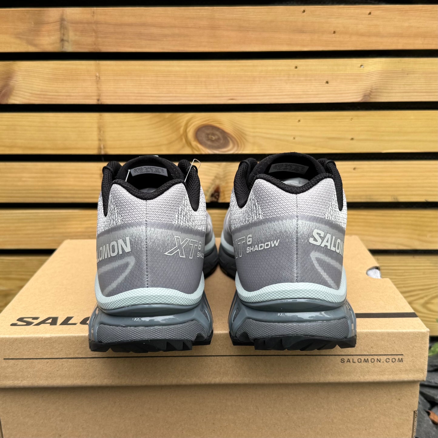Salomon XT-6 Shadow - Gull / Grey Violet / Quarry - UK9.5 - Brand New