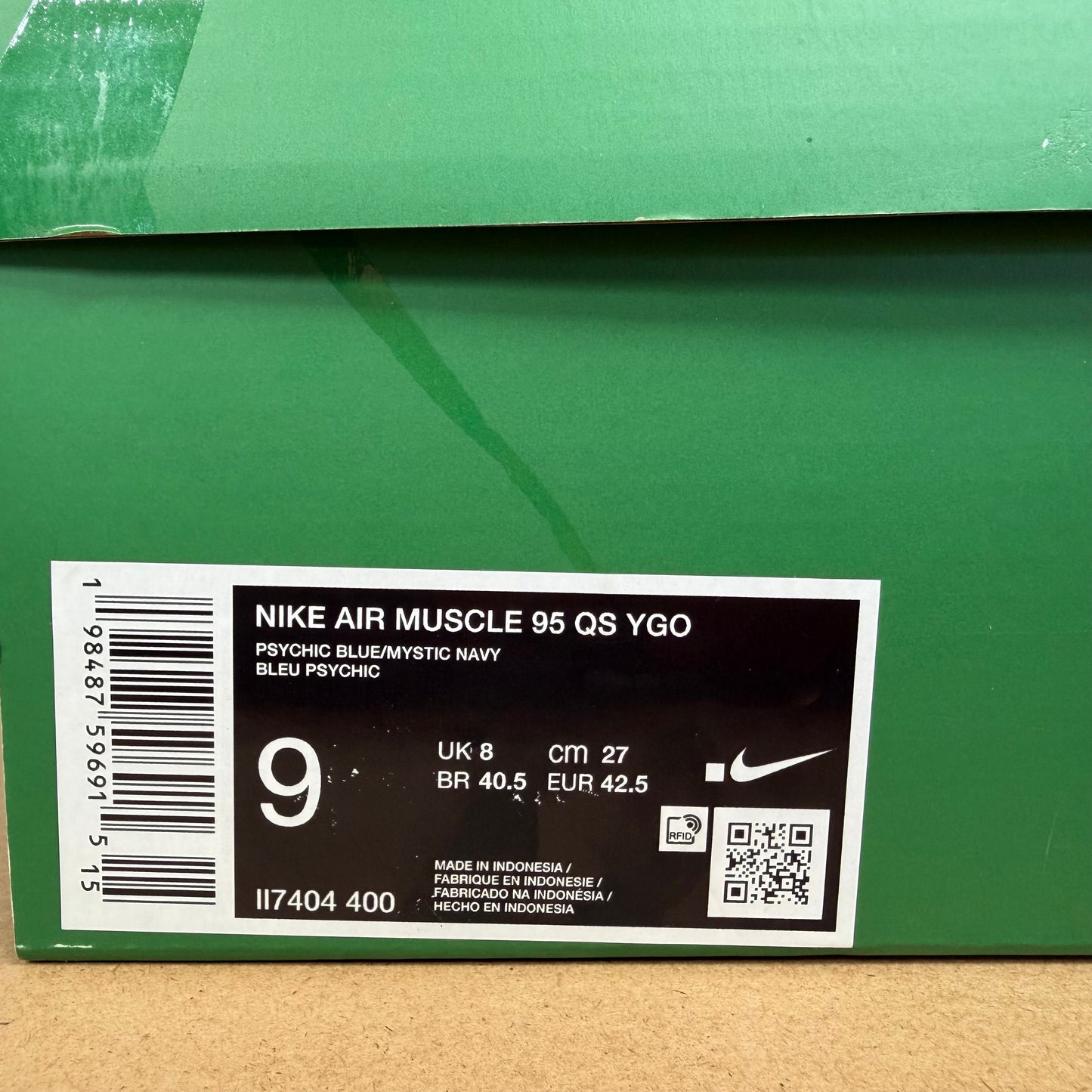 Nike Air Max Muscle 95 x Yu-Gi-Oh! - Joey - Multiple Sizes - Brand New