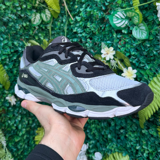 Asics Gel-NYC - White / Ivy - UK7.5