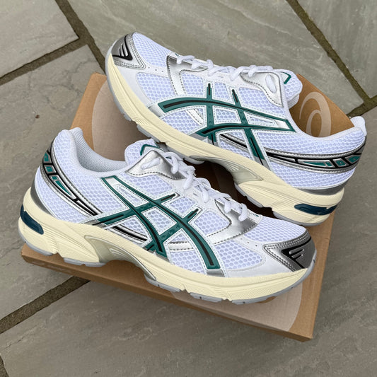 Asics Gel-1130 - White / Rainy Lake - Multiple Sizes - Brand New