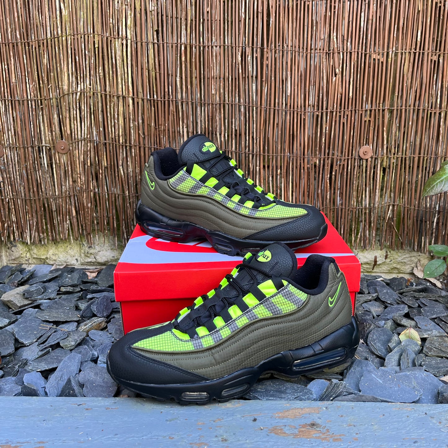 Nike Air Max 95 “Nike By You” ID Khaki / Neon UK12