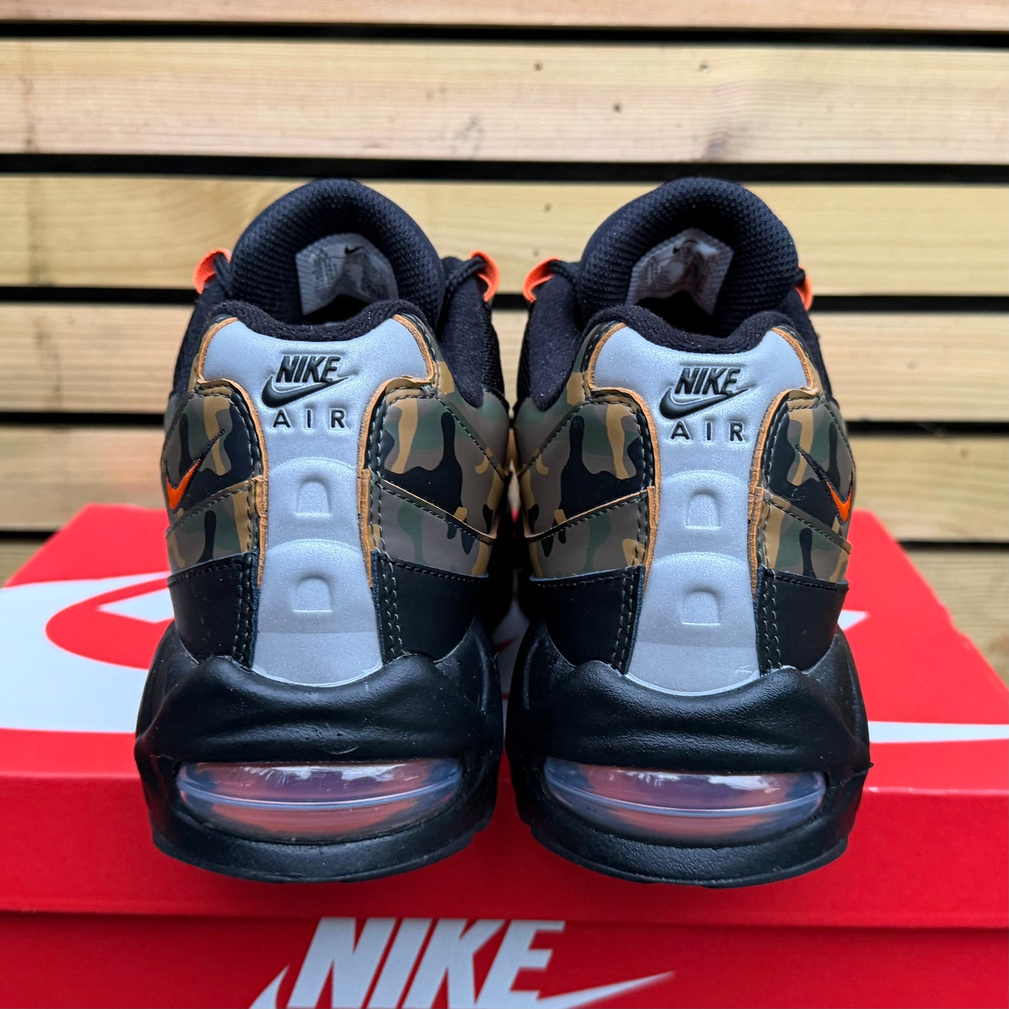 Nike Air Max 95 OG Big Bubble - Orange Camo - UK9.5