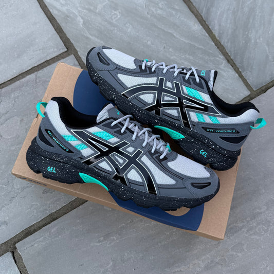 Asics Gel-Venture 6 - Mid Grey / Mint - UK8