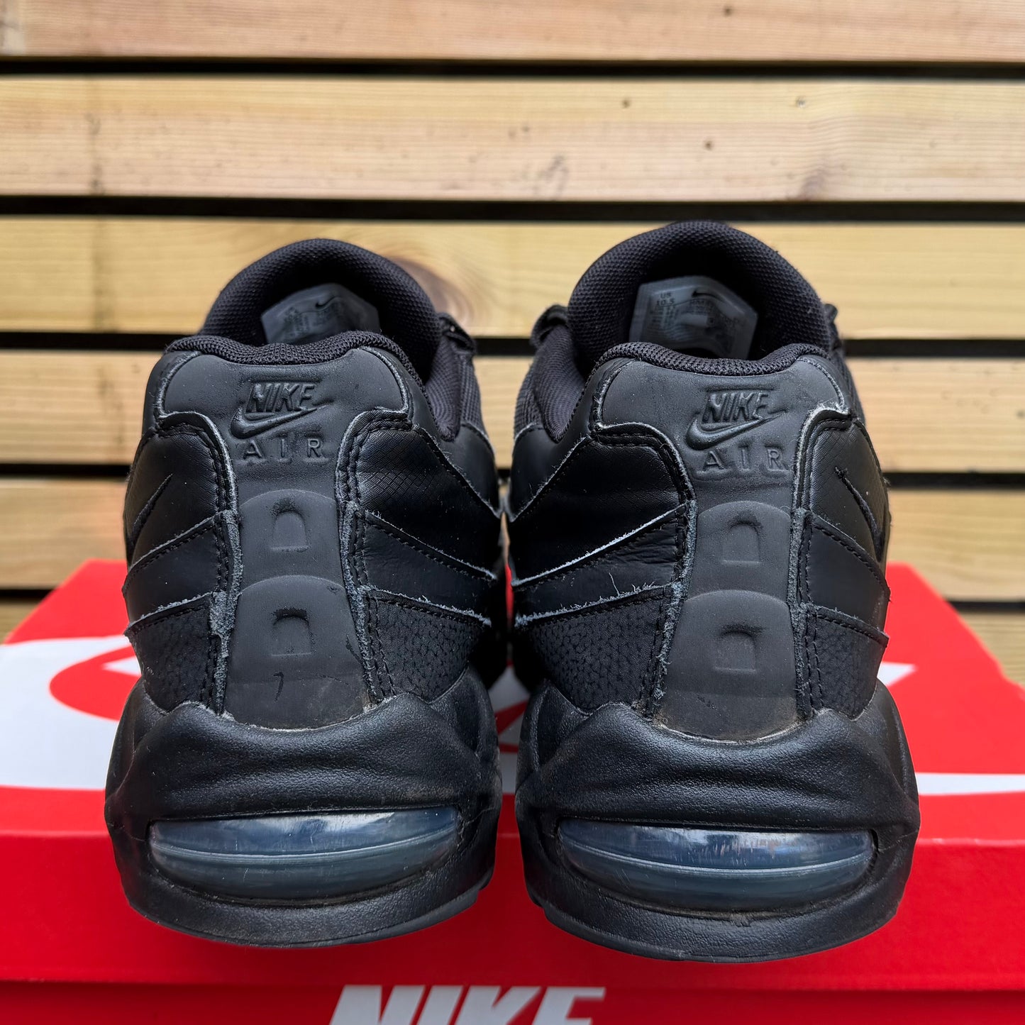 Nike Air Max 95 OG Big Bubble - Triple Black - UK9.5