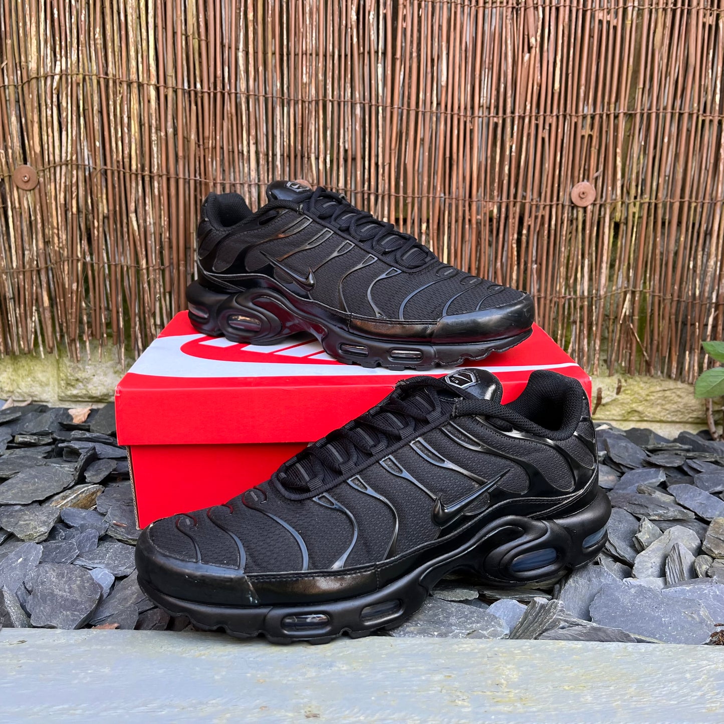 Nike Air Max Plus TN Triple Black Size 11