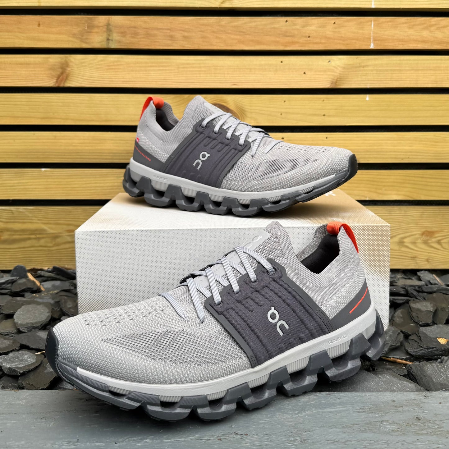 On Running CloudSwift 3.0 - Grey / Orange - UK10.5