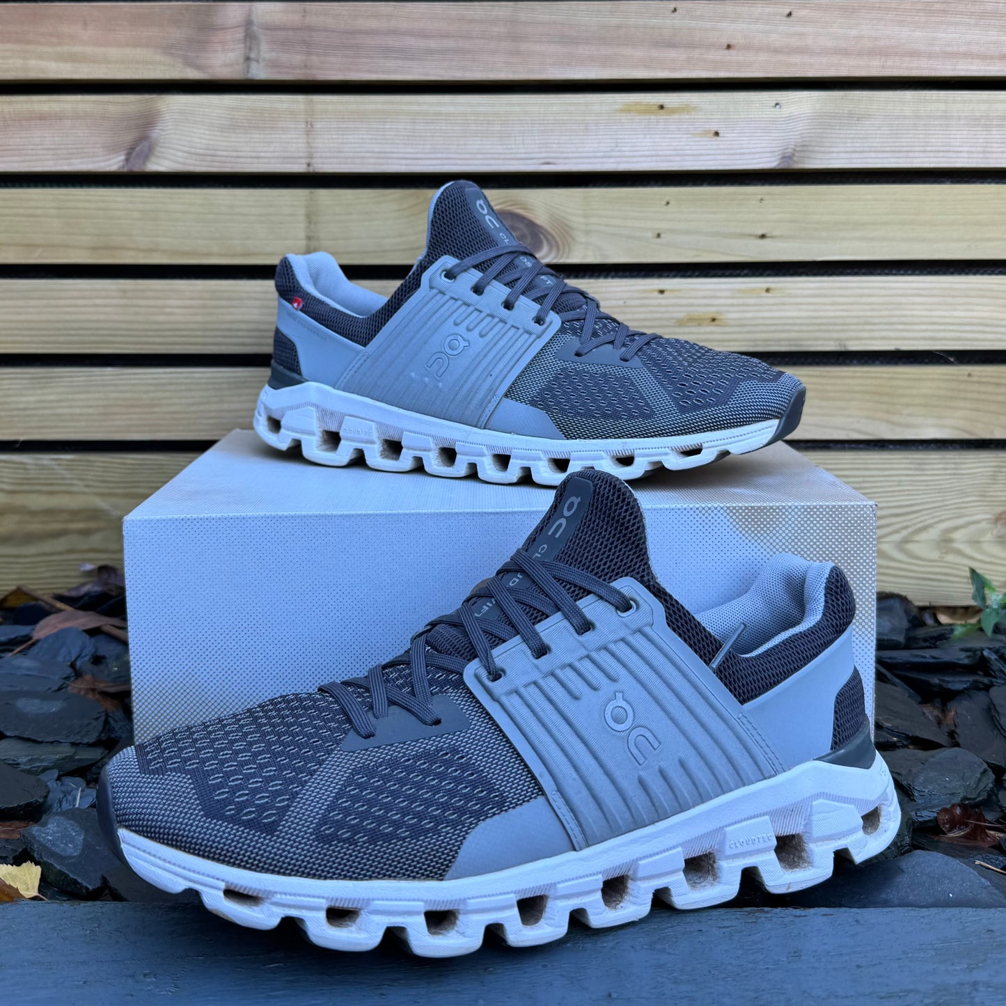 On Running CloudSwift 2.0 - Rock / Slate Grey - UK8