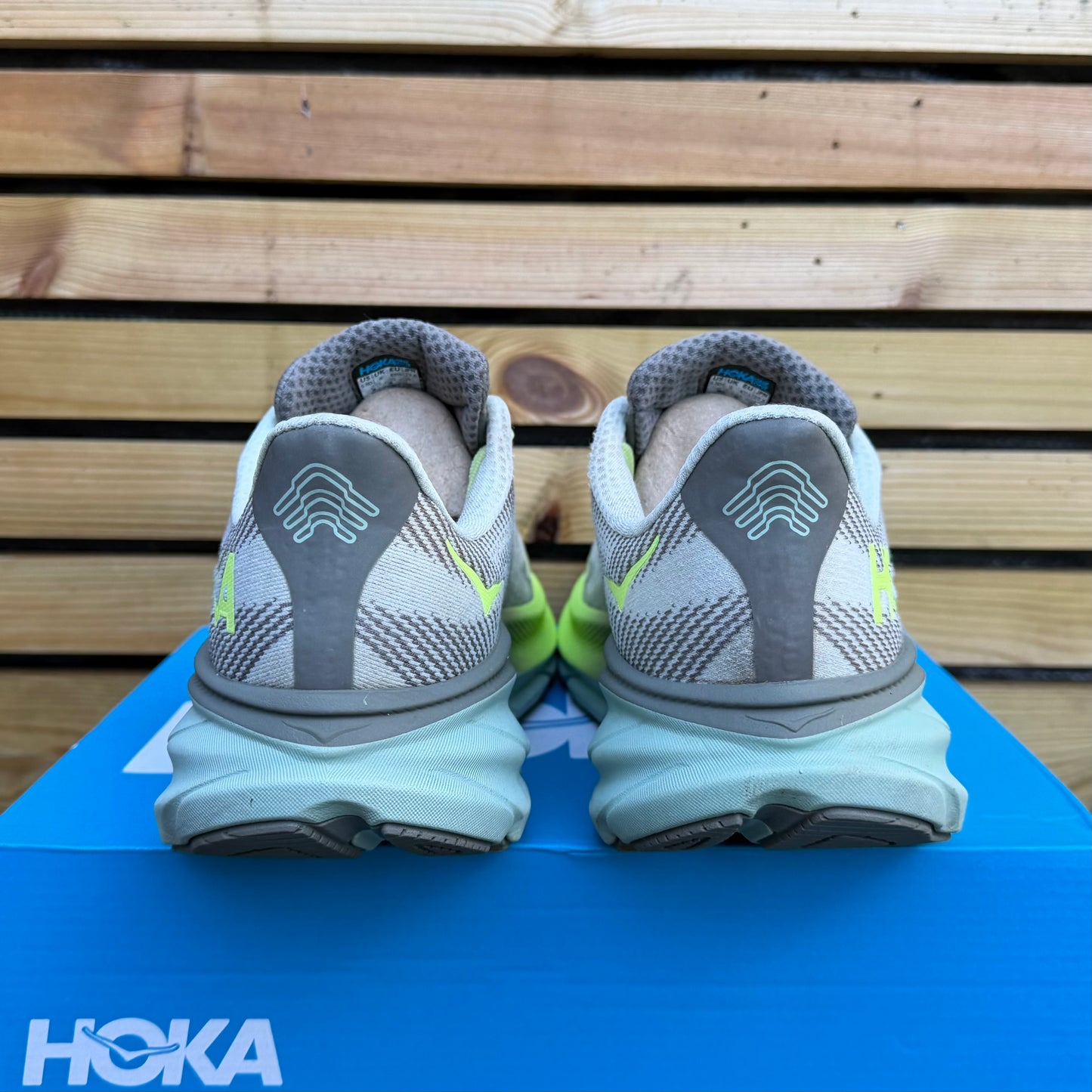 Hoka Clifton 9 Gore-Tex - Slate / Aloe Vera / Neutral - UK9