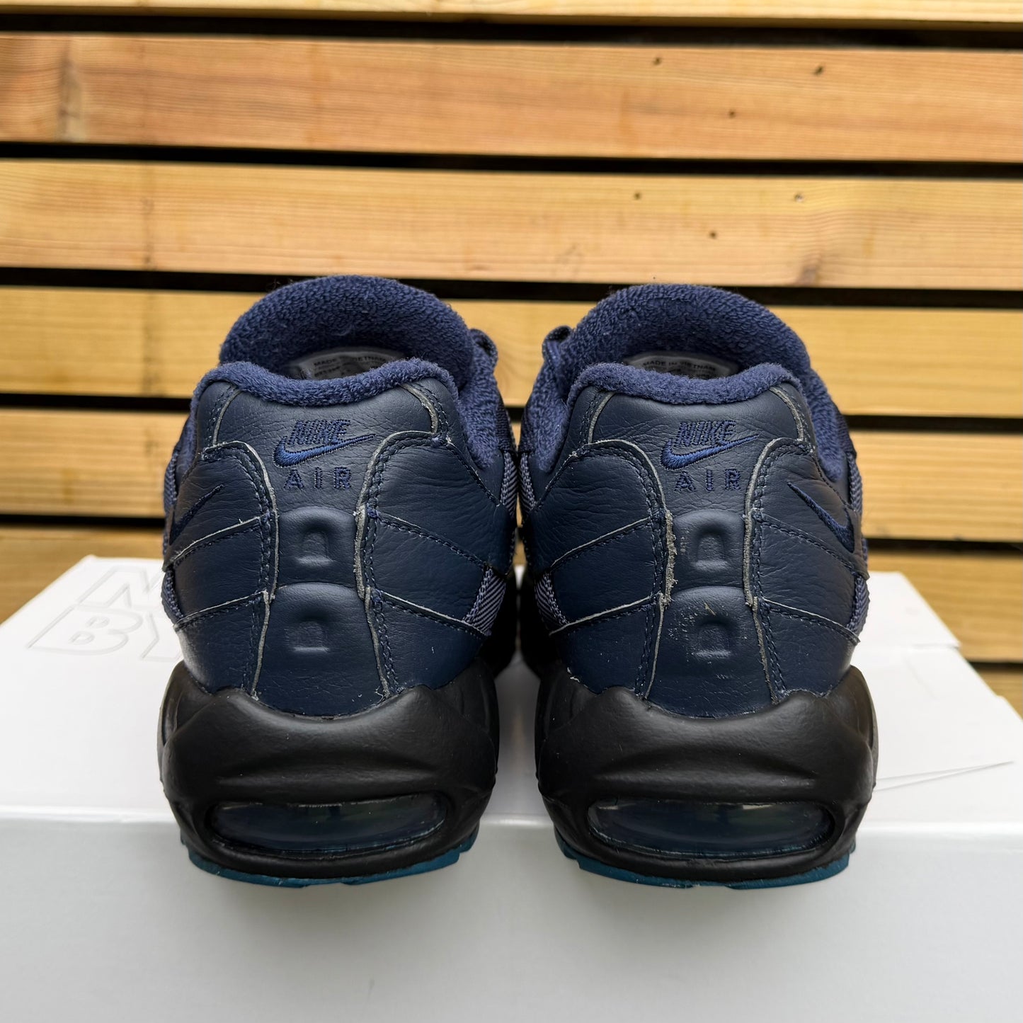 Nike Air Max 95 ID Woven “Nike By You” - Navy / Black - UK8.5
