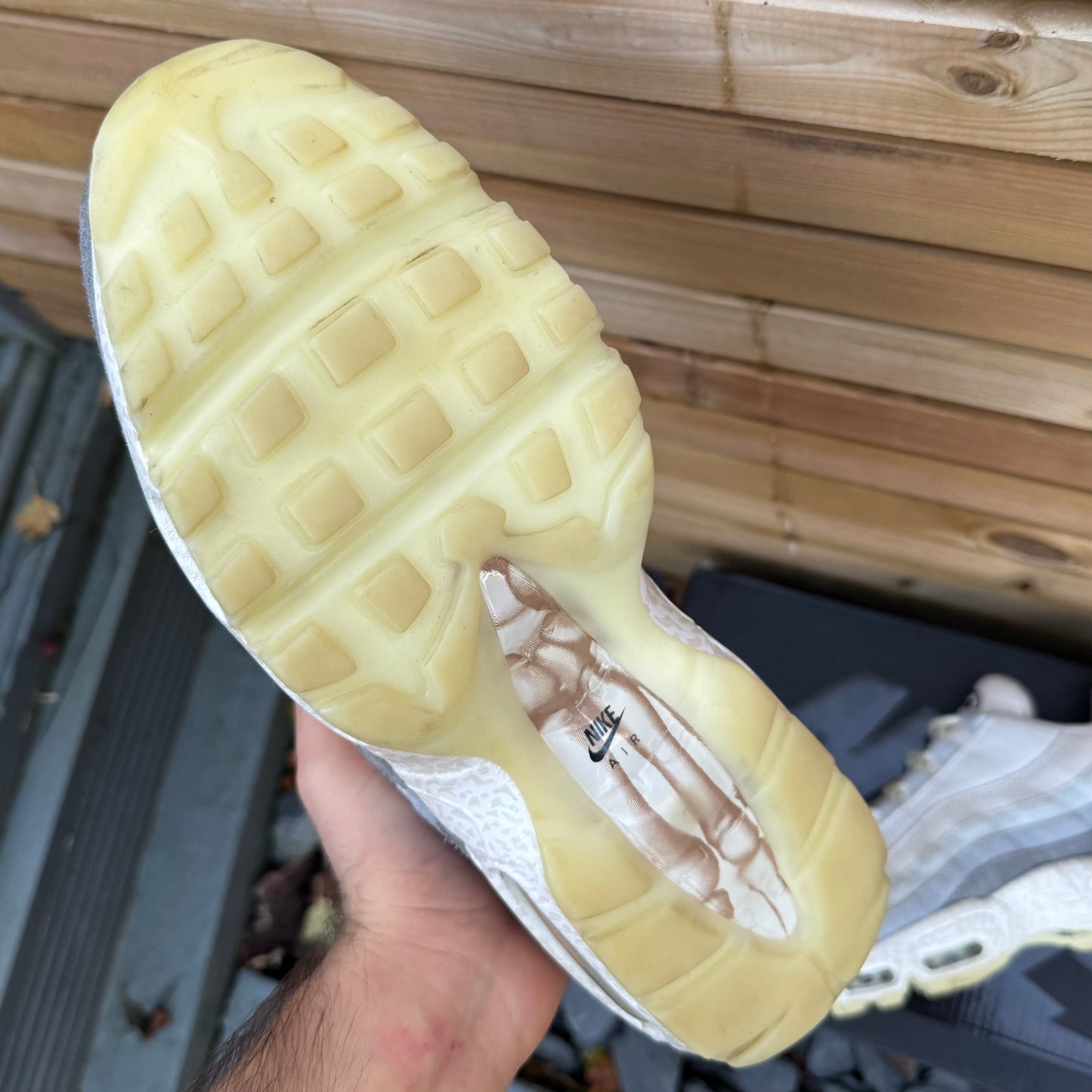 Nike Air Max 95 QS Anatomy Of Air - Light Bone - UK8