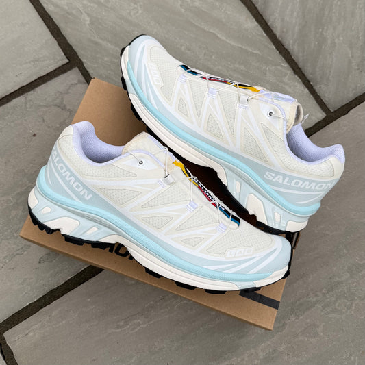 Salomon XT-6 - Vanilla / Ballad Blue / Iced Aqua - Multiple Sizes - Brand New