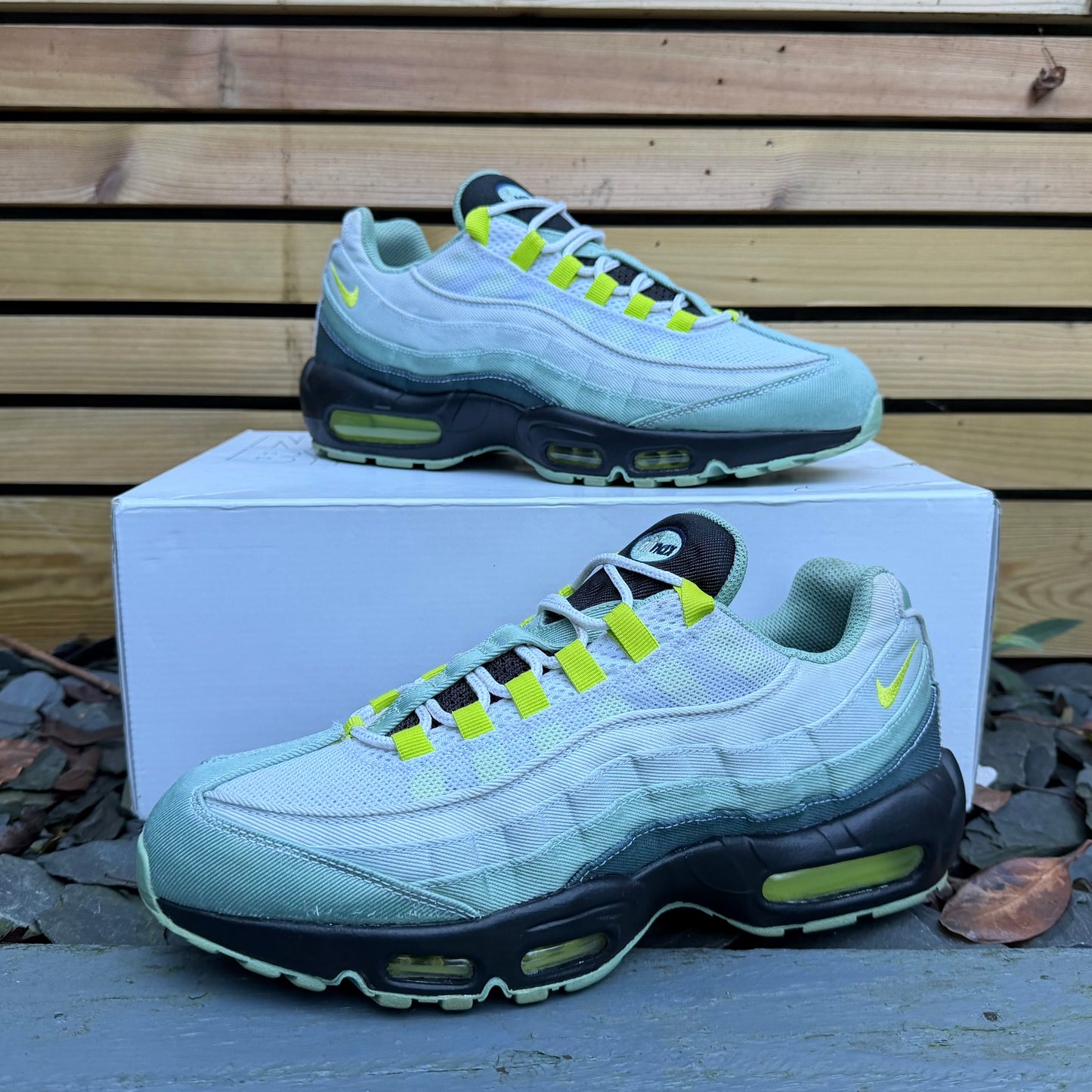 Nike Air Max 95 ID “Nike By You” - Teal / Neon Gradient - UK9
