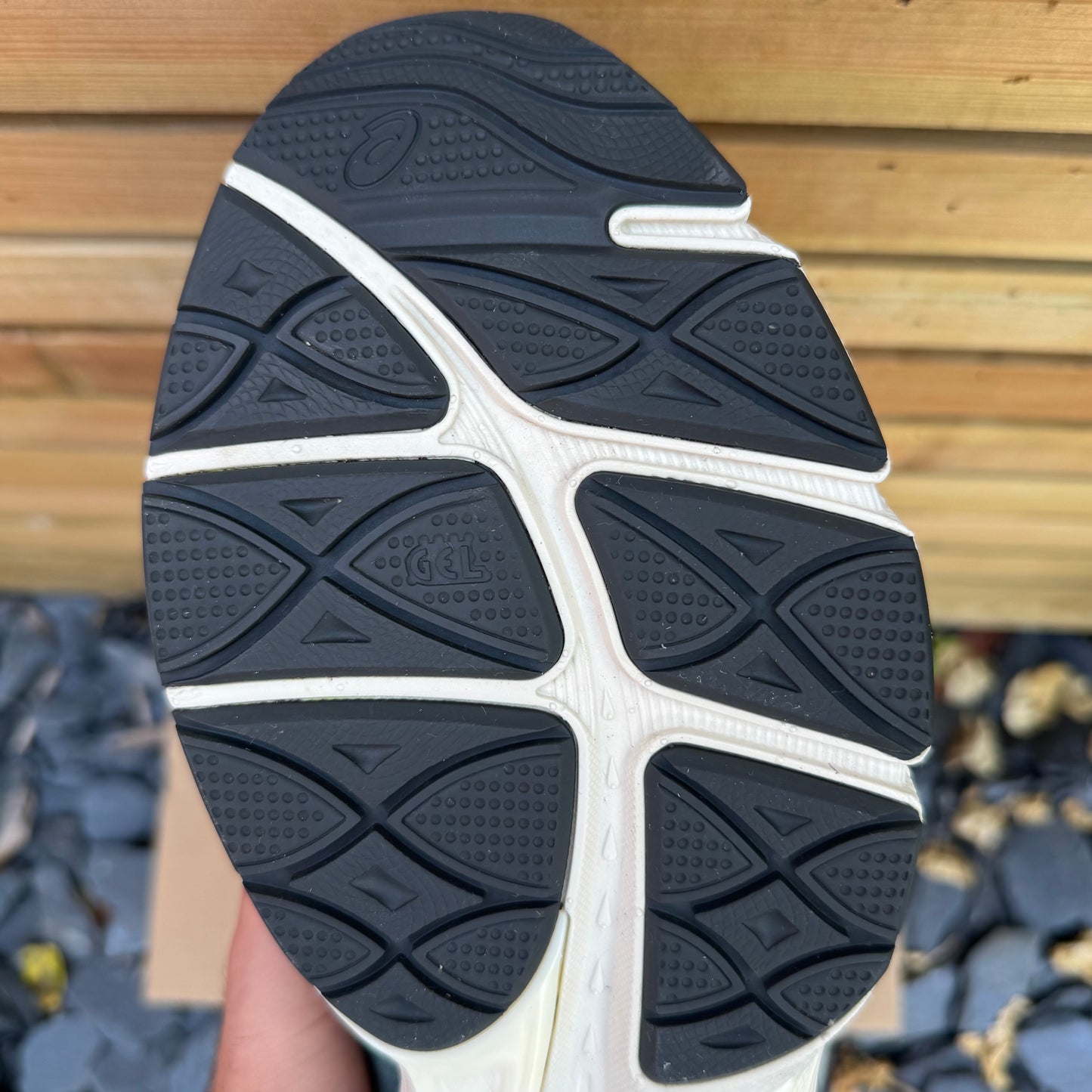 Asics Gel-NYC - Ivory / Smoke Grey - UK11