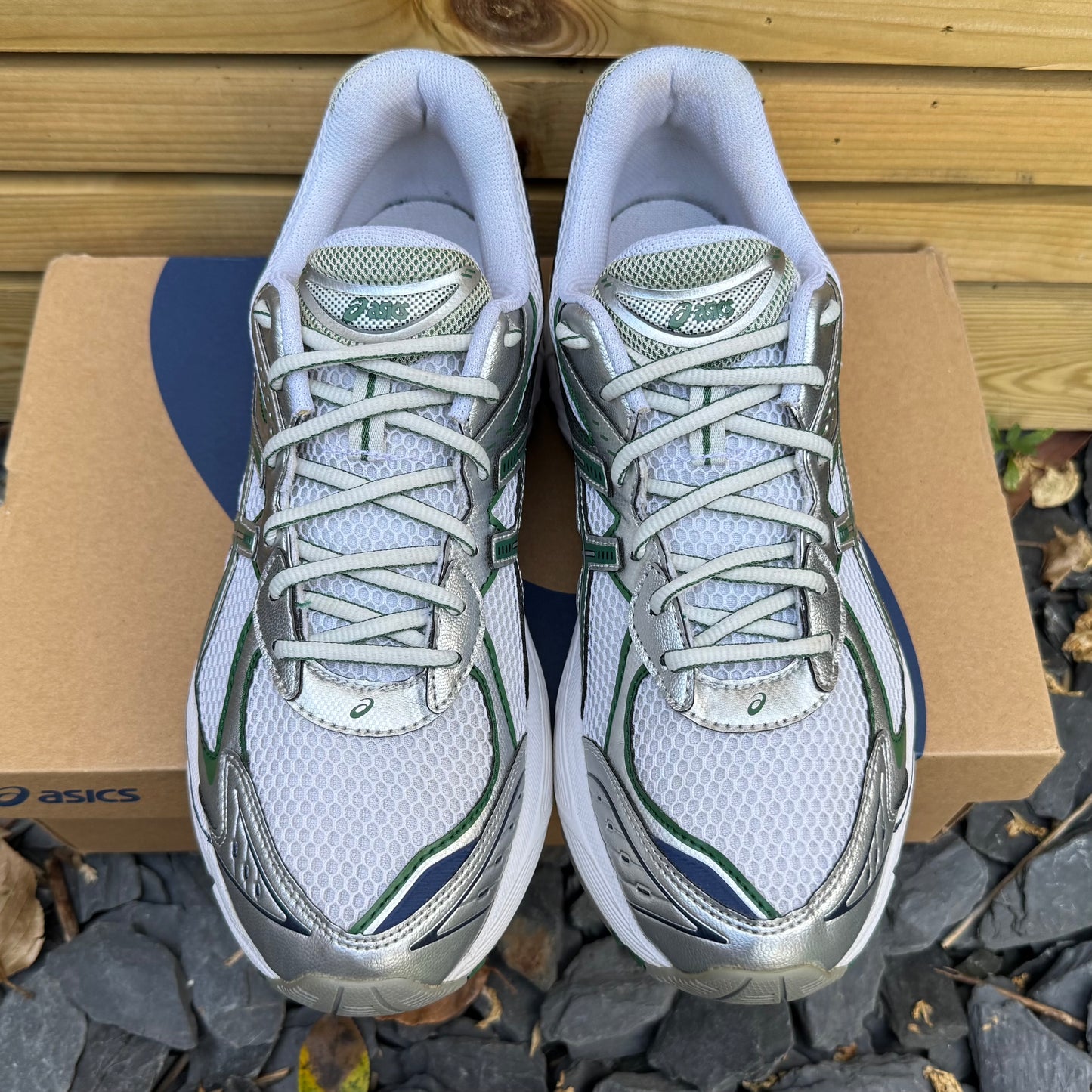 Asics Gel-2160 - White / Shamrock Green - UK9