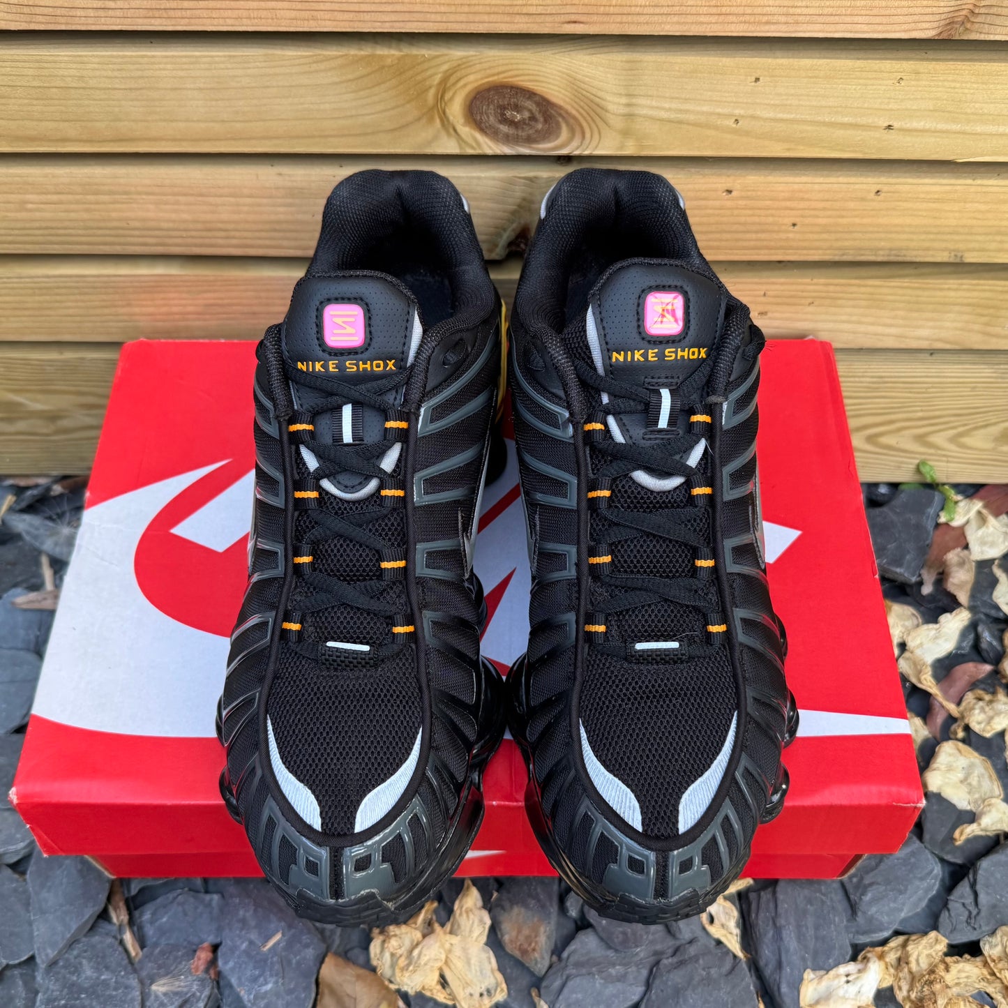 Nike Shox TL - Black / Varsity Maze - UK8