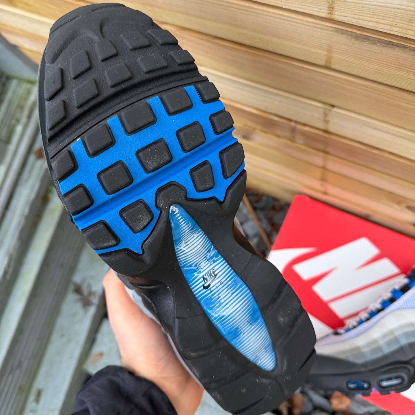 Nike Air Max 95 OG Big Bubble - Blue Spark - UK7