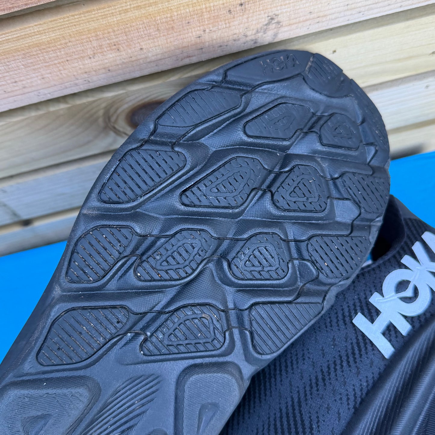 Hoka Clifton 9 Gore-Tex - Black Reflect - UK9.5