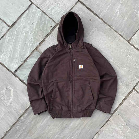 Carhartt Full Swing Fleece-Lined Active Jacket Dark Brown