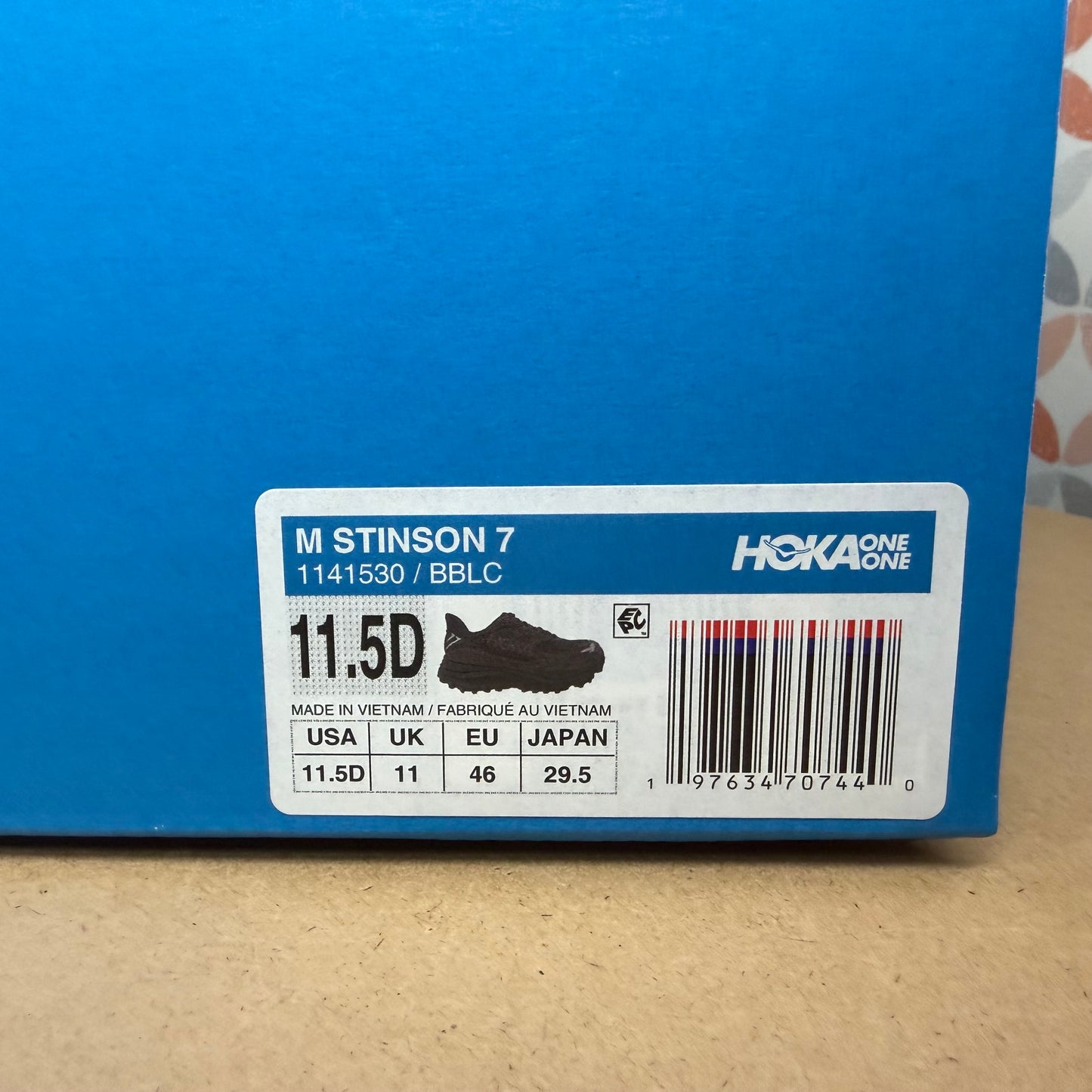 Hoka Stinson 7 - Triple Black - Multiple Sizes - Brand New