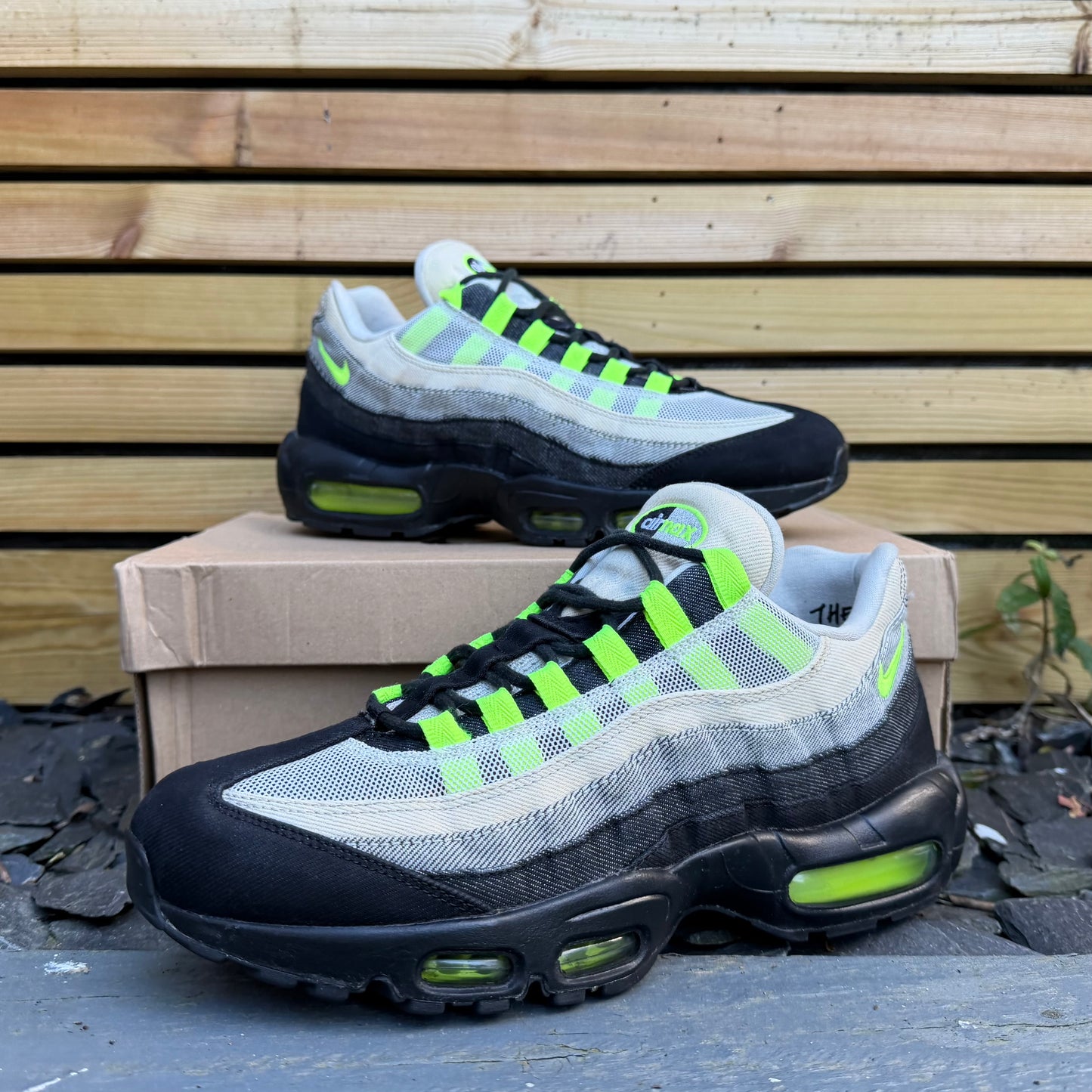 Nike Air Max 95 x Denham - Neon - UK8.5