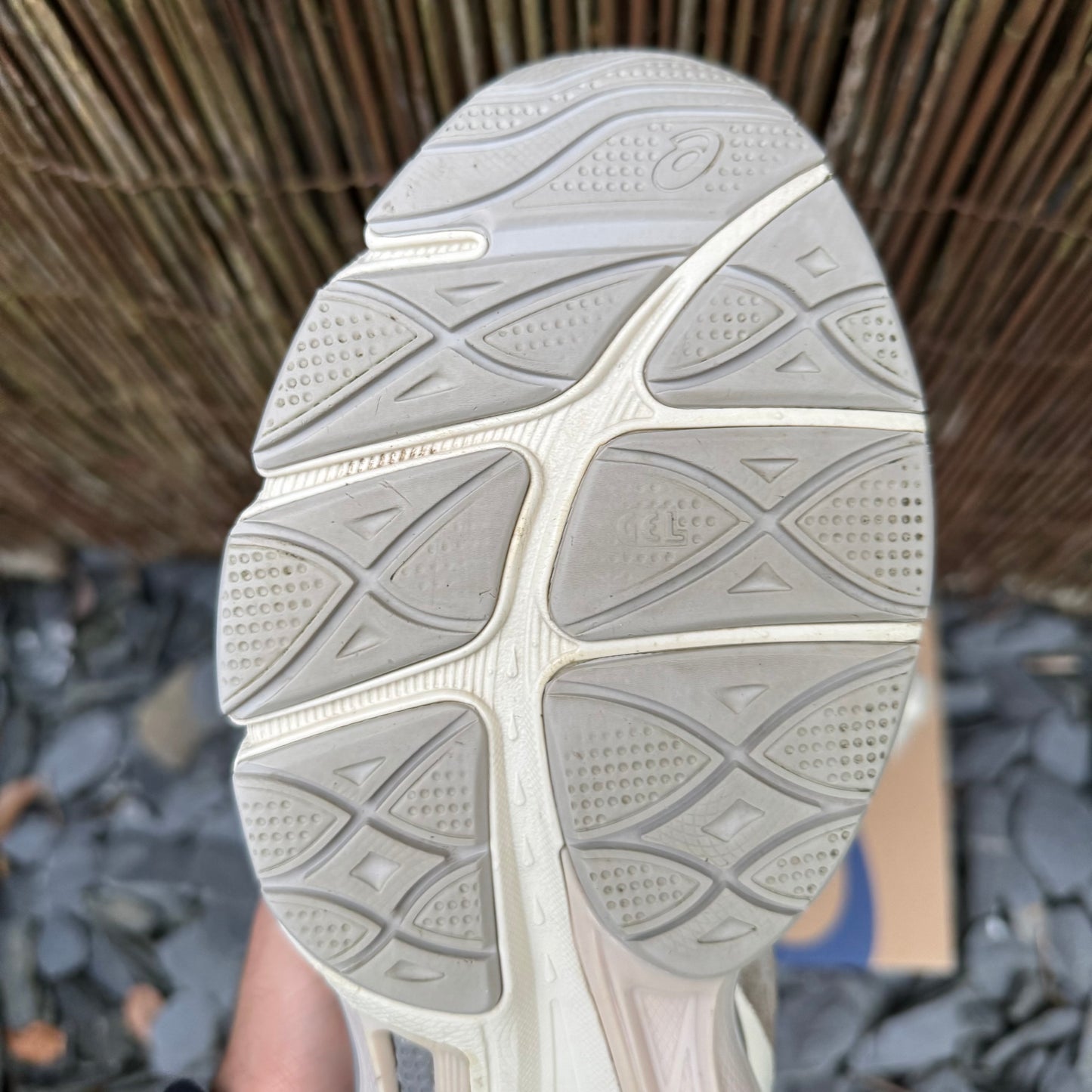 Asics Gel-NYC - Cream / Oyster Grey - UK9