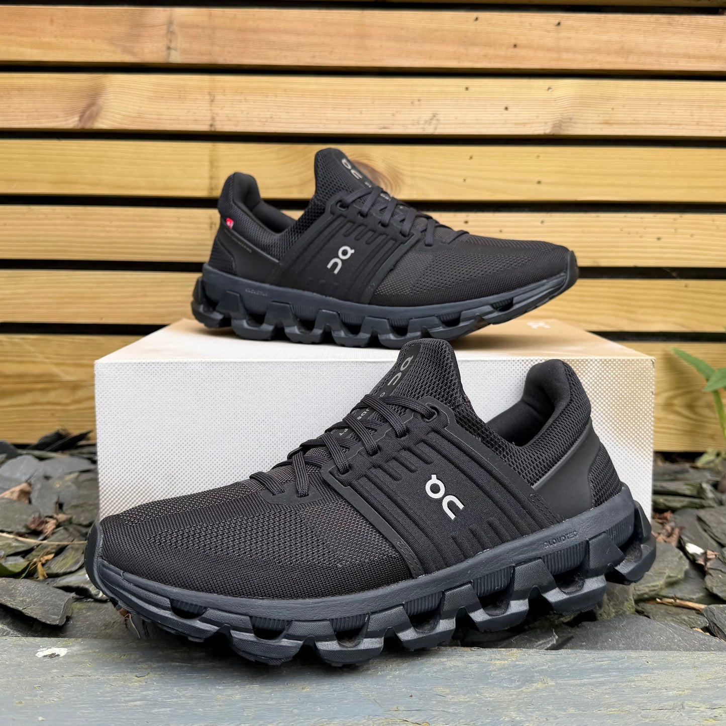 On Running CloudSwift 3.0 AD - Triple Black - UK8