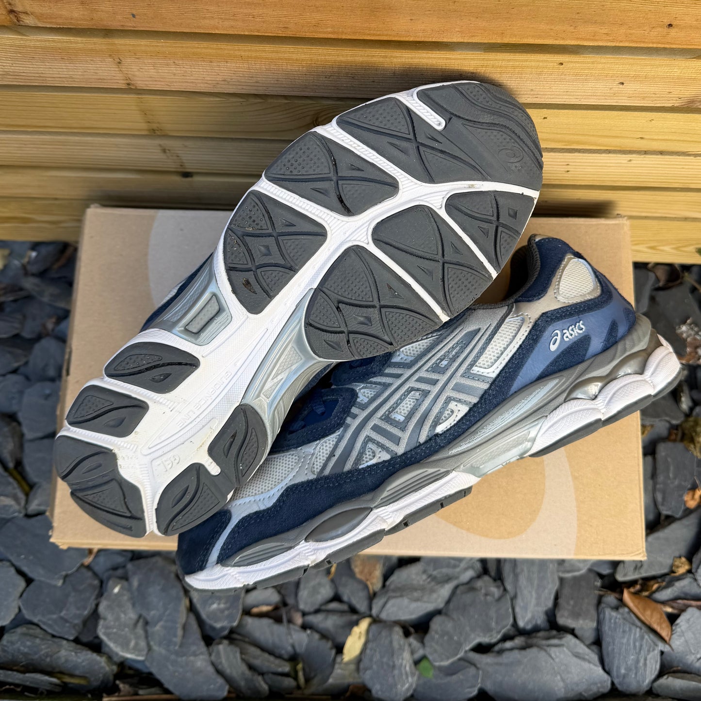 Asics Gel-NYC - Navy Steel - UK9