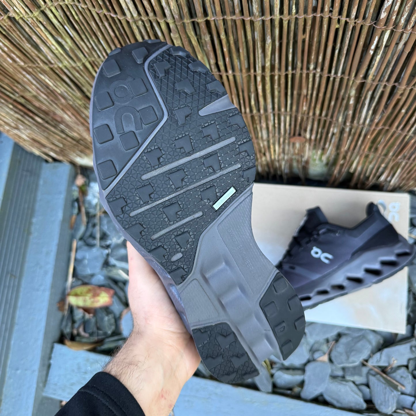 On Running CloudSurfer Trail Waterproof - Black Eclipse - UK8.5