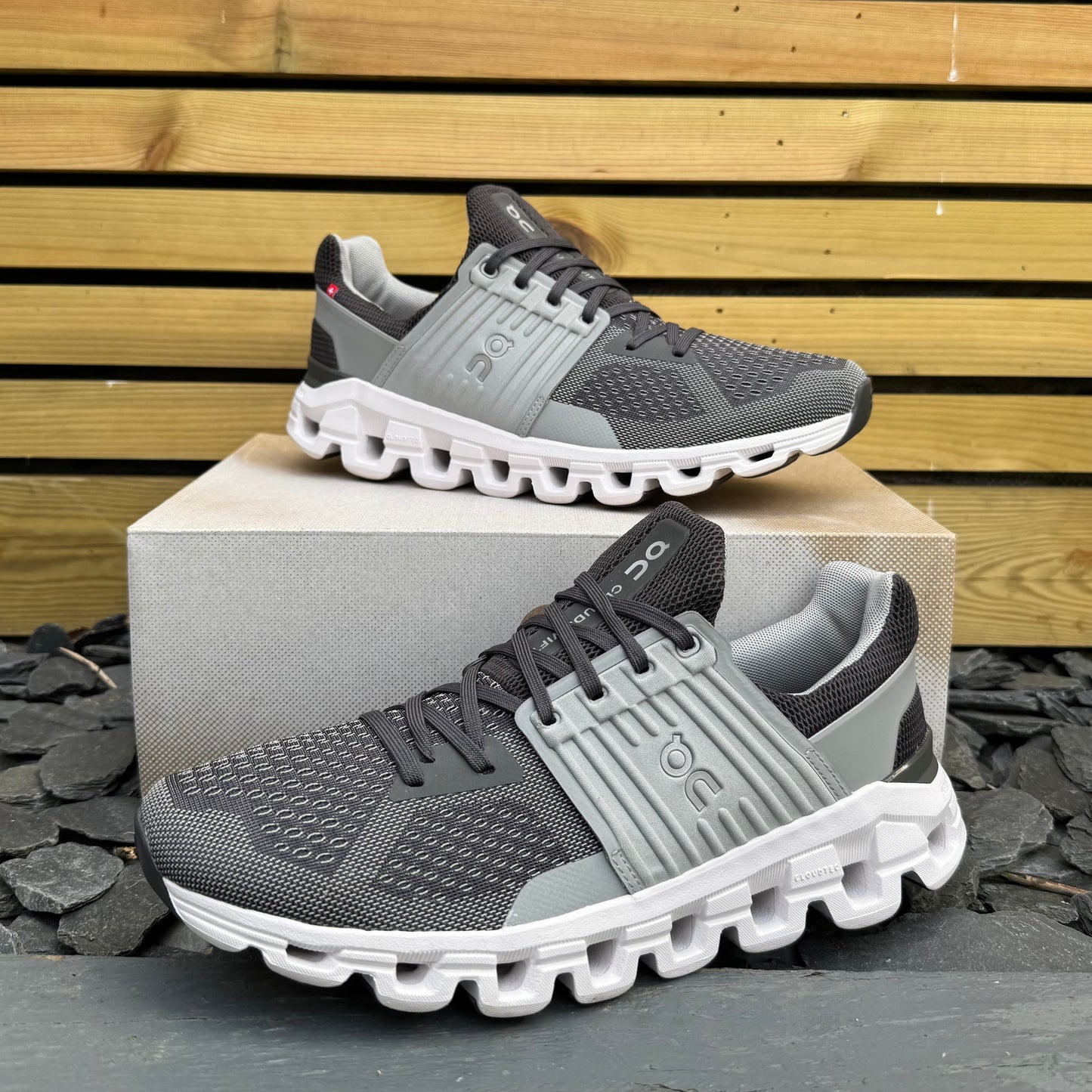 On Running CloudSwift 2.0 - Rock / Slate Grey - UK7.5