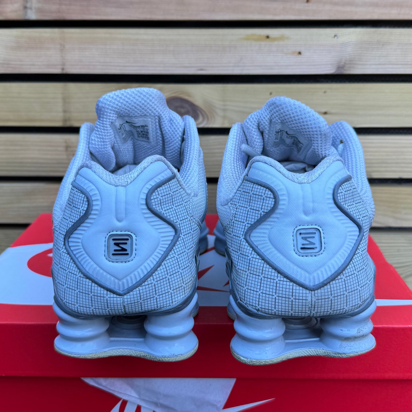 Nike Shox TL - Pure Platinum - UK9.5