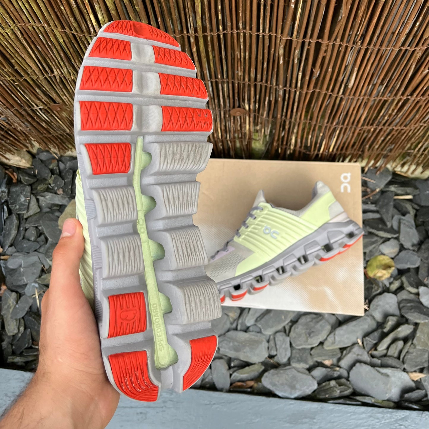 On Running CloudSwift 2.0 Grey / Lime UK9