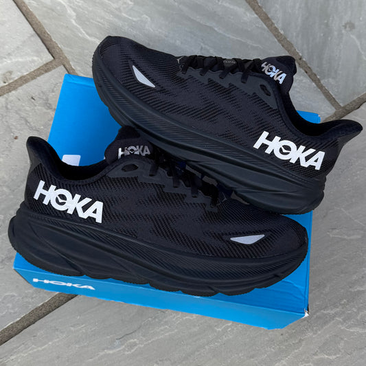 Hoka Clifton 9 Gore-Tex - Black Reflect - UK9