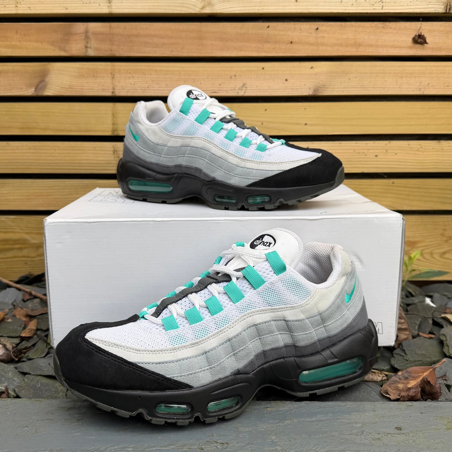 Nike Air Max 95 ID “Nike By You” - Emerald Green Gradient - UK8.5