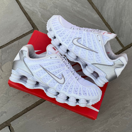 Nike Shox TL - Triple White - UK11