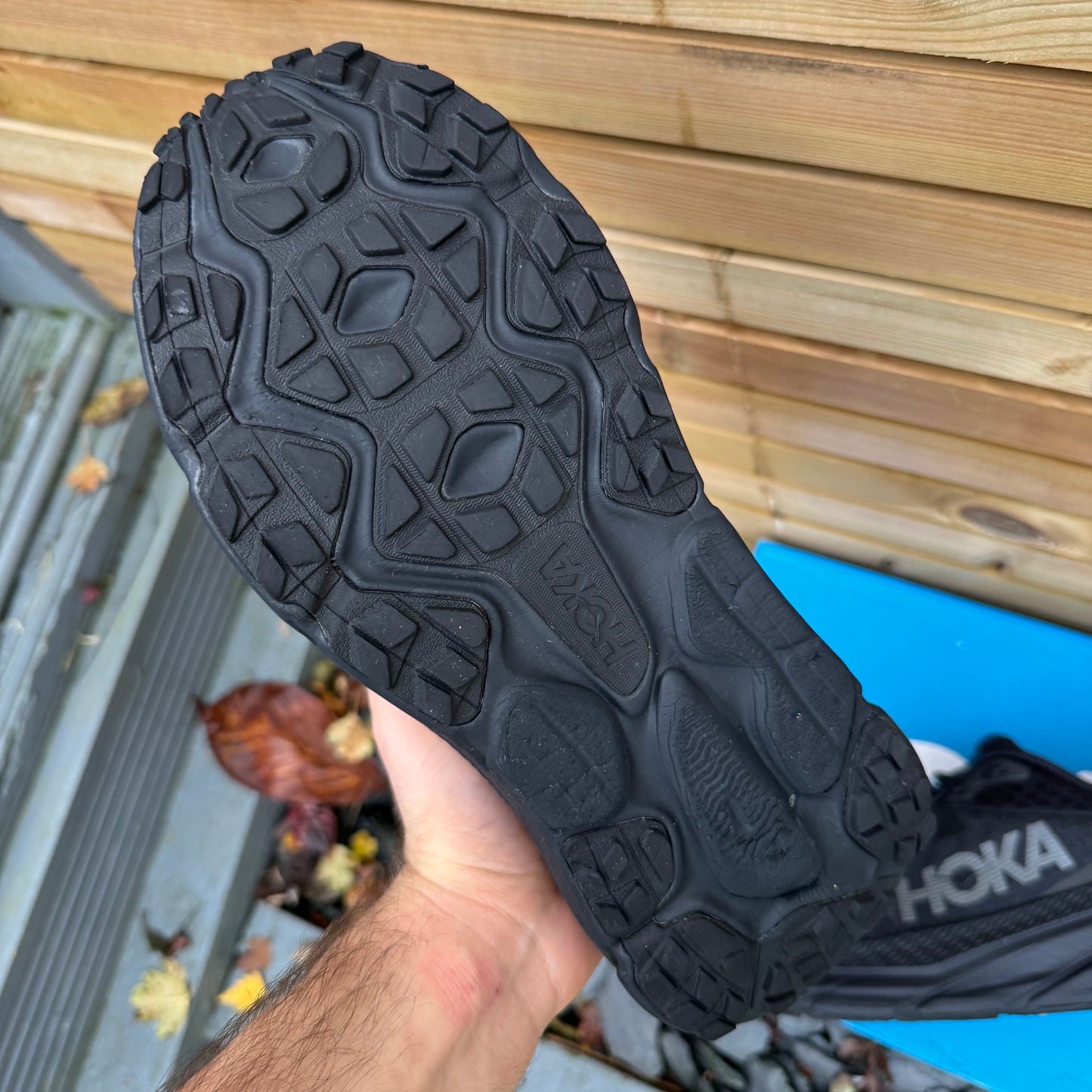 Hoka Challenger 7 Gore-Tex - Triple Black - UK9