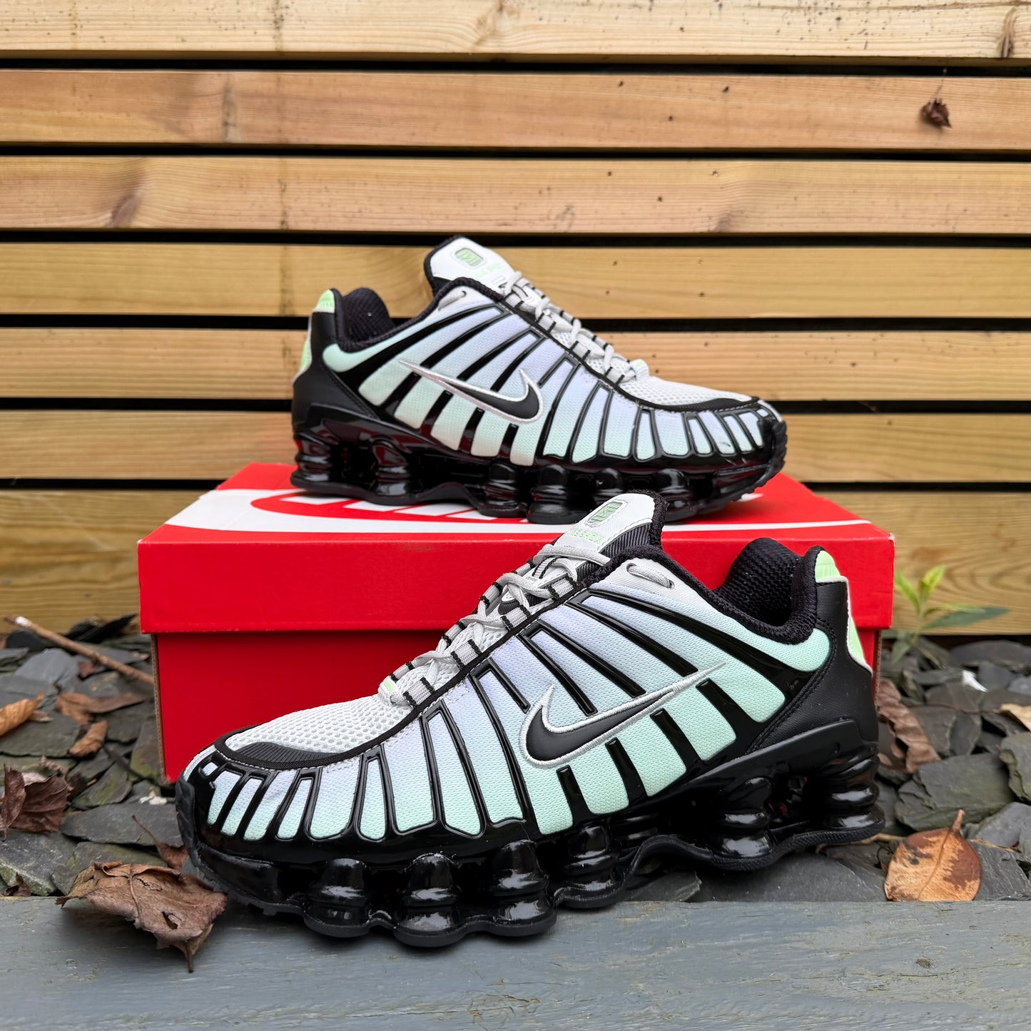 Nike Shox TL - Vapour Green - UK7.5